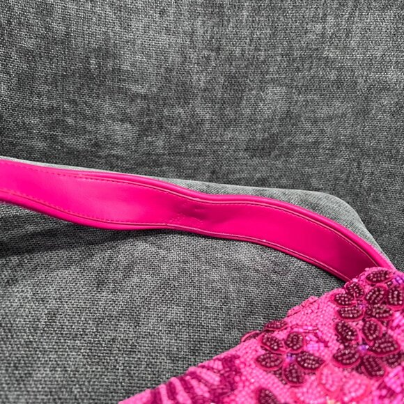 Staud Tommy Beaded Shoulder Bag Blossom Garden Party - Picture 10 of 16